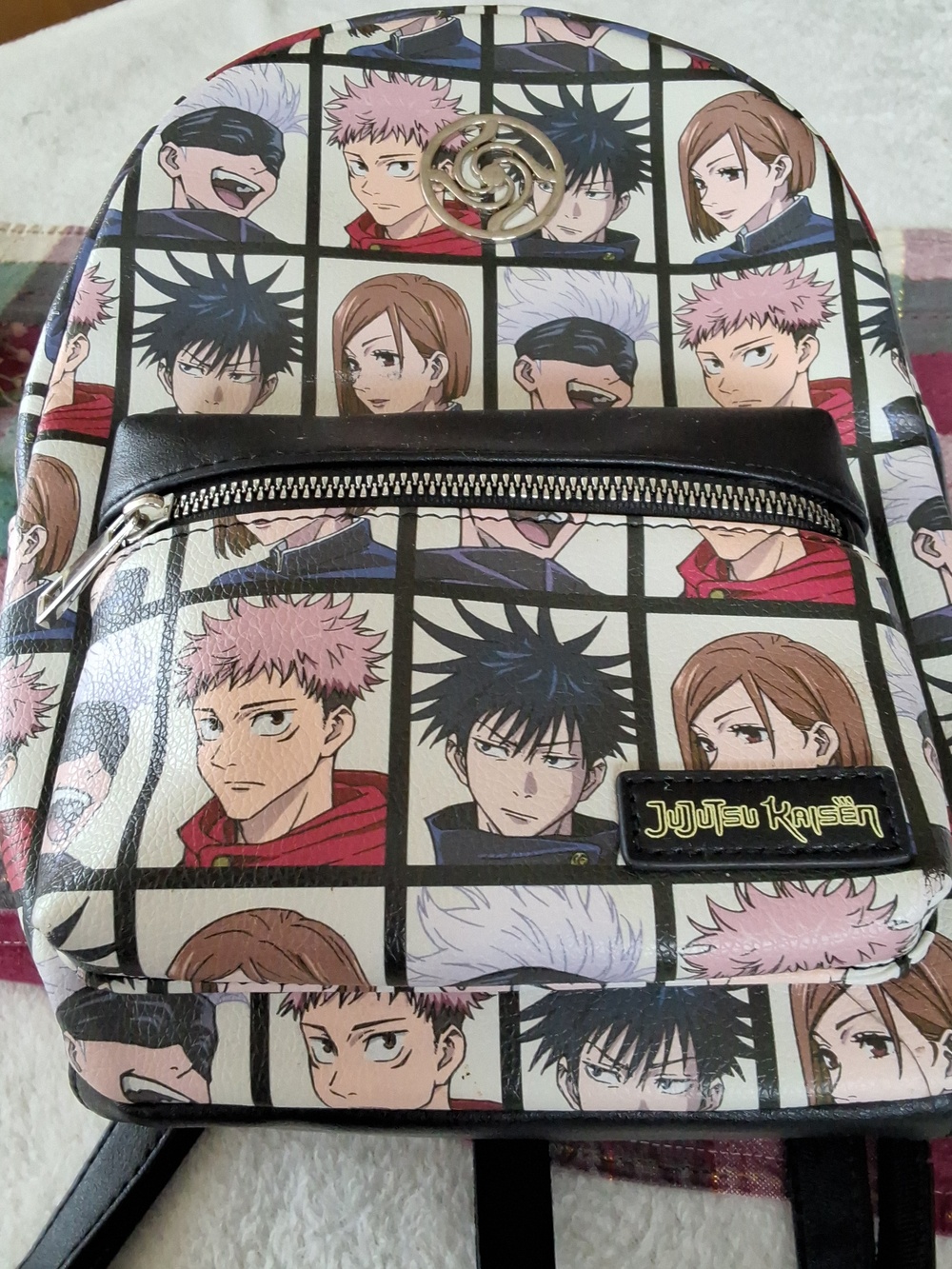 Bioworld Jujutsu Kaisen Grid Mini Backpack